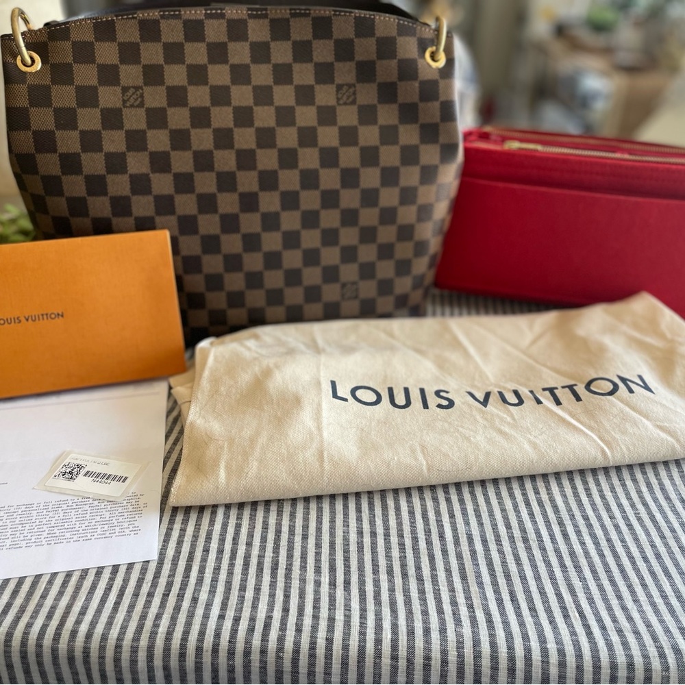 **SOLD** Authentic Louis Vuitton Graceful PM Damier Ebene